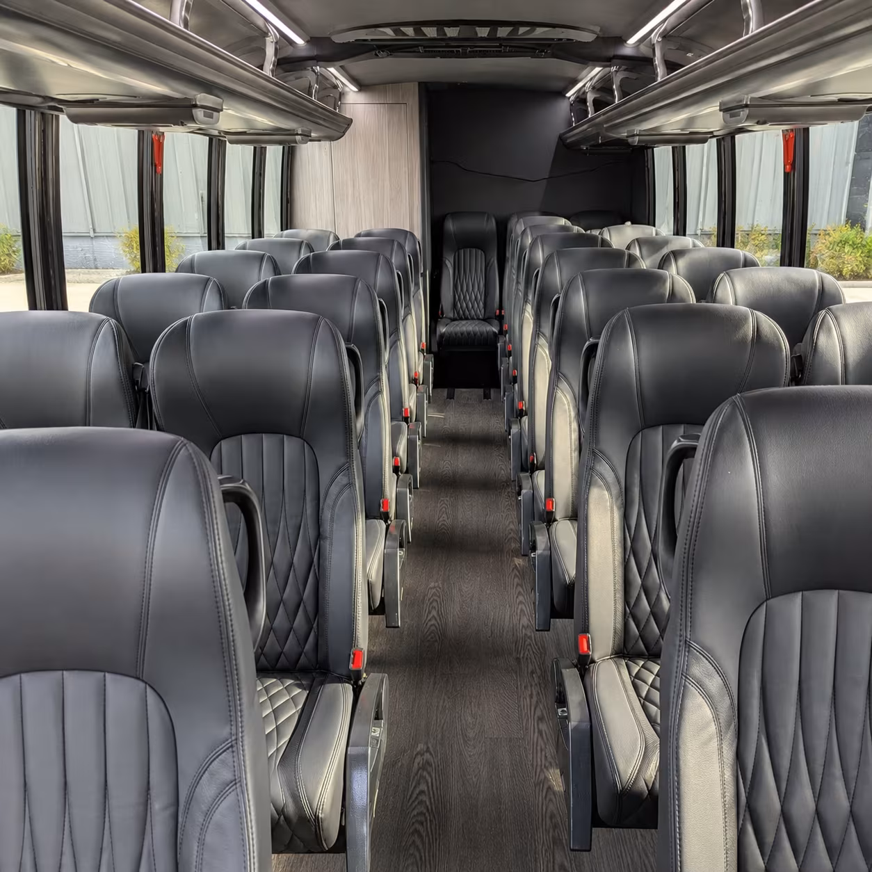 birmingham 35 passenger minibus interior