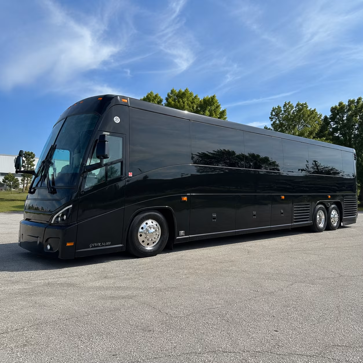 birmingham 47 passenger charter bus