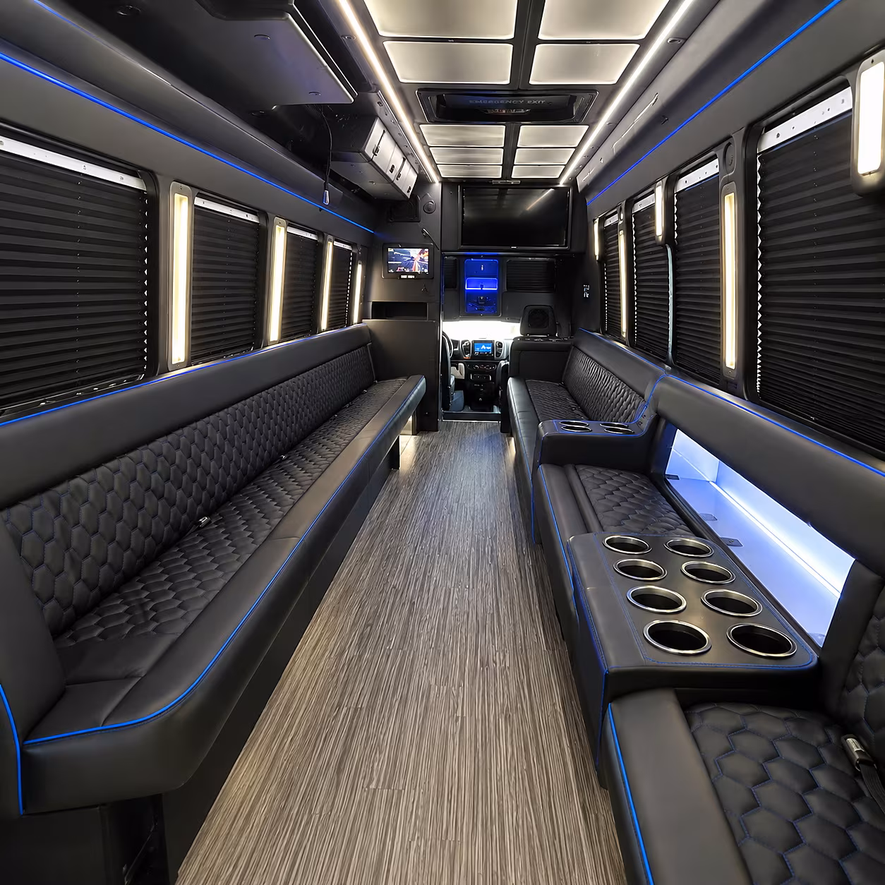 birmingham concert party bus rental
