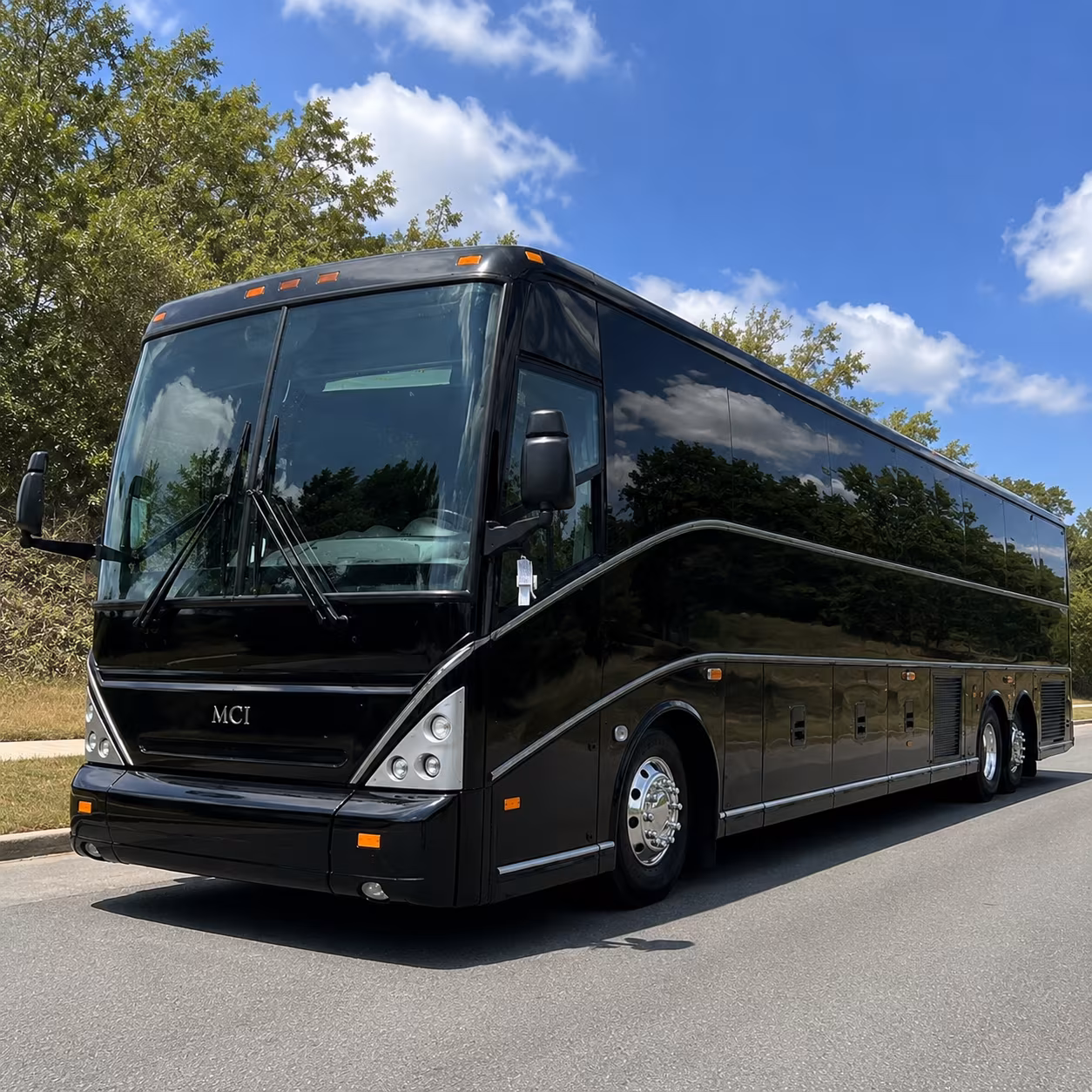 birmingham government military charter bus rental