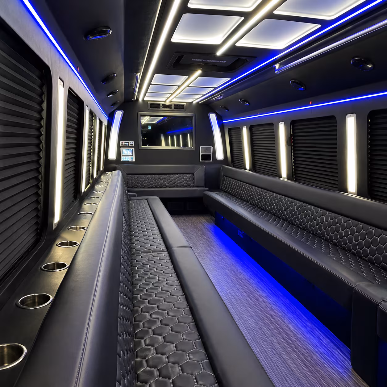 birmingham party bus inside