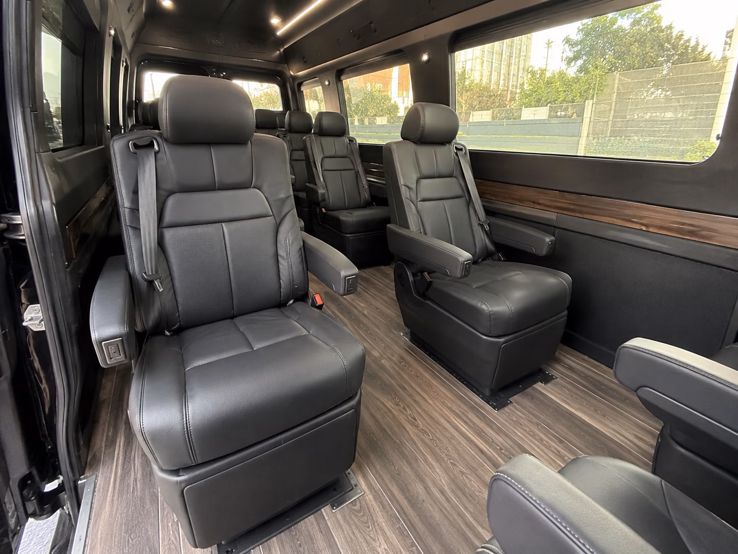 birmingham sprinter van with driver inside