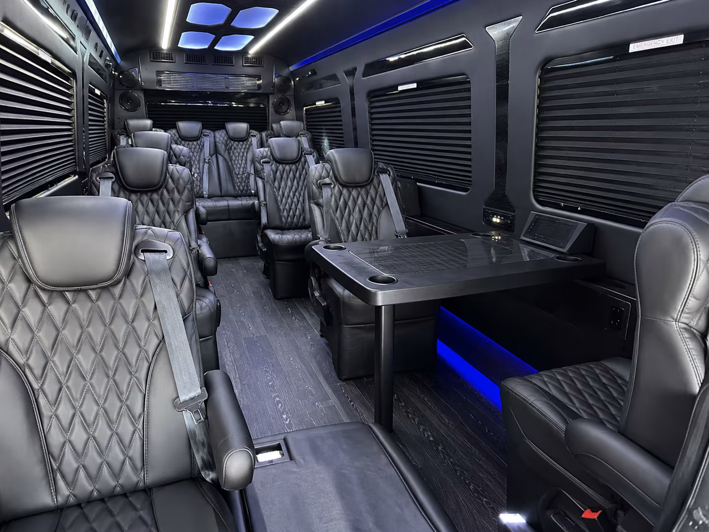 birmingham sprinter van with driver interior