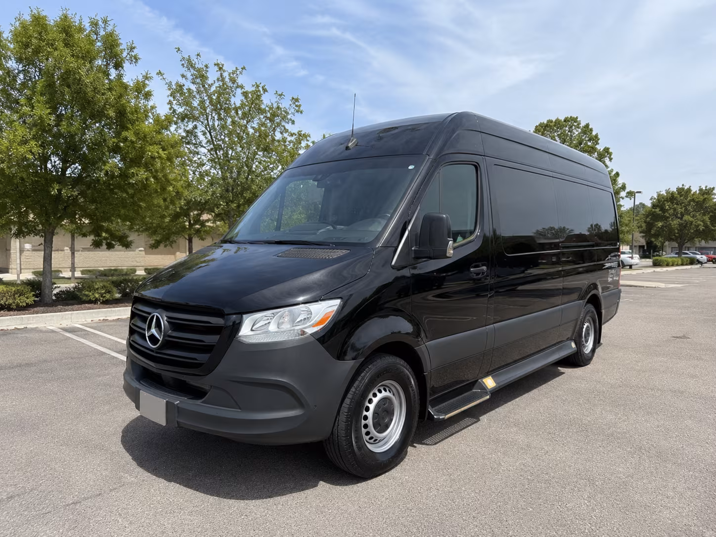 birmingham sprinter van with driver